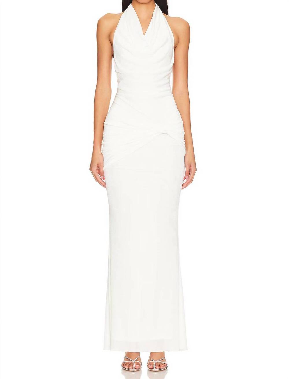 NEW SUPERDOWN dahlia gown in white